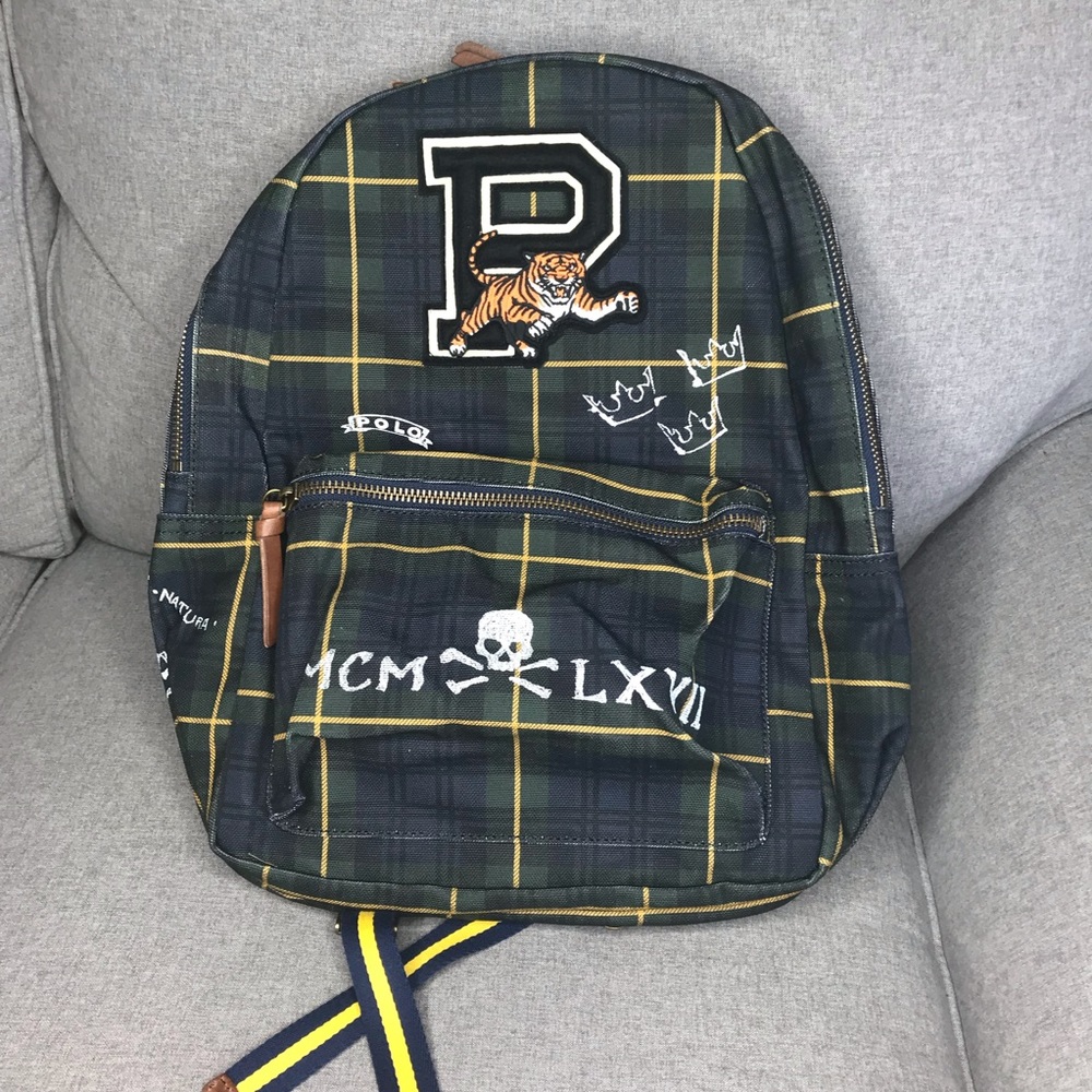 Polo Ralph Lauren Black Watch Tiger Backpack